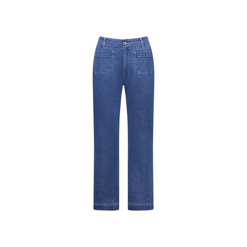 Vassalli Wide Leg Ankle Grazer Jean image number 2